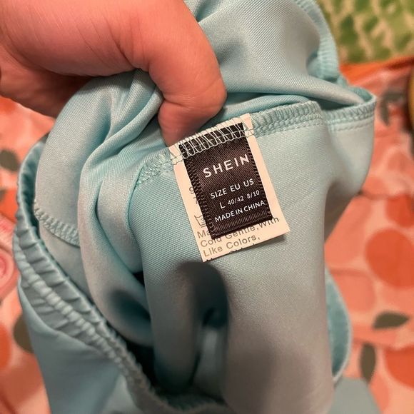 SHEIN Teal Sweatpants - Picture 3 of 3